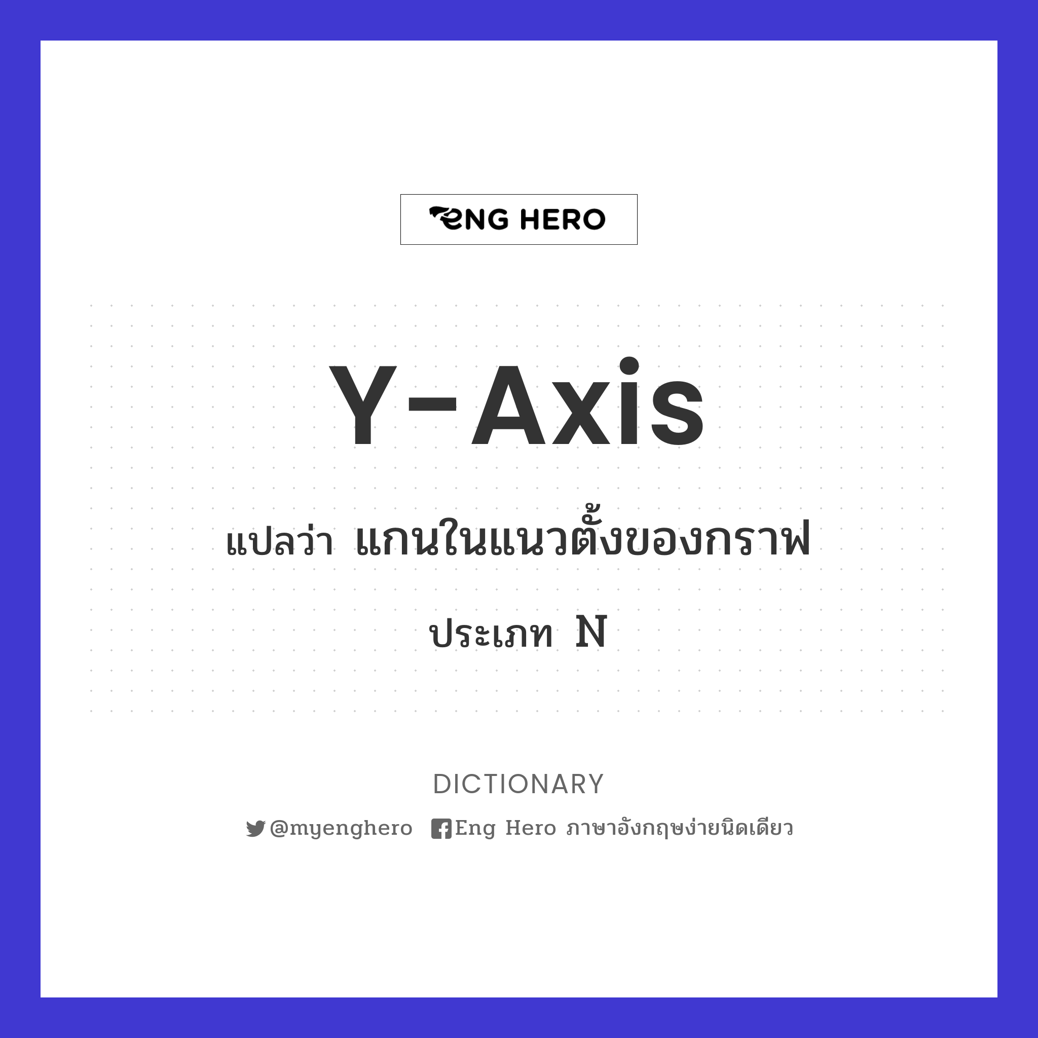 y-axis
