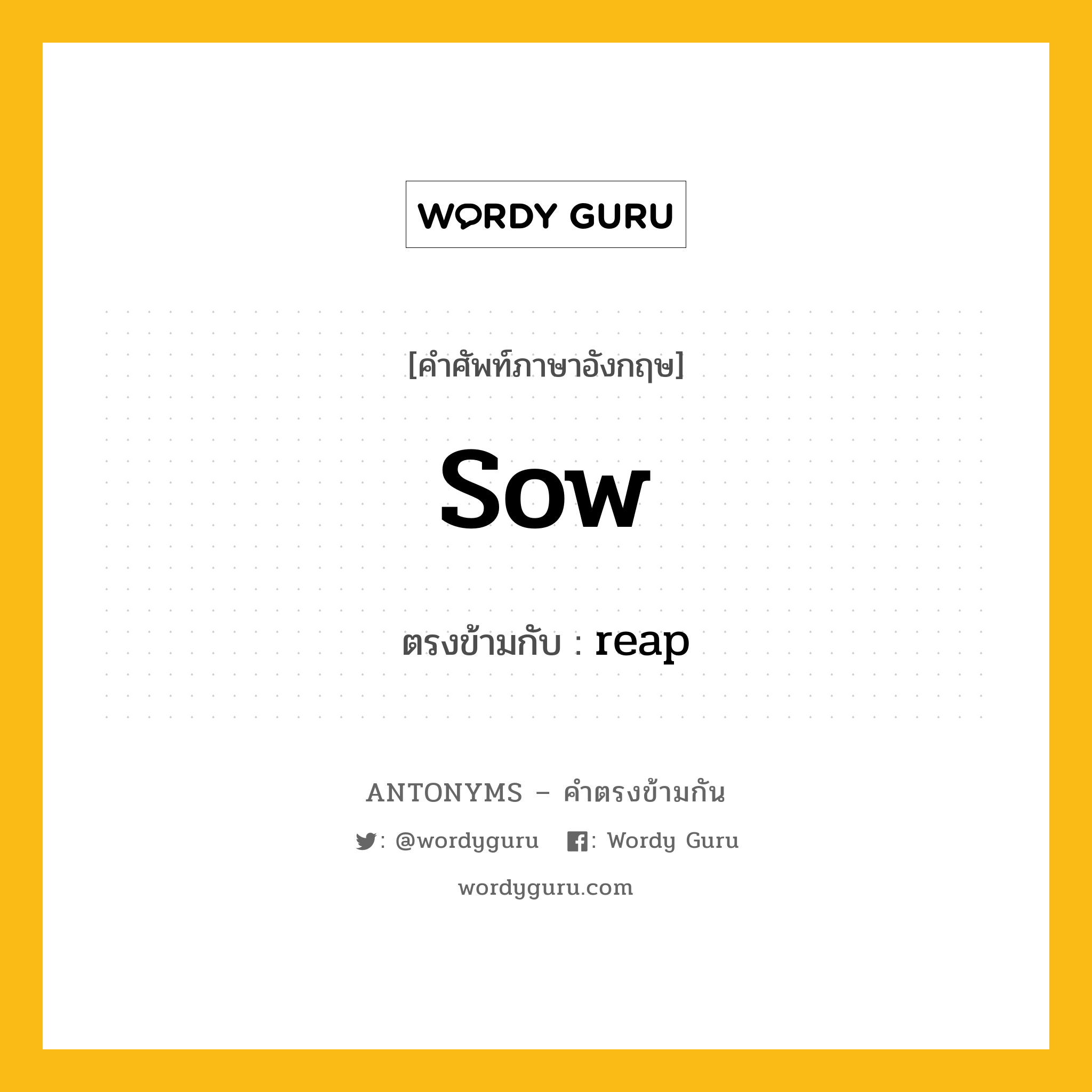 sow