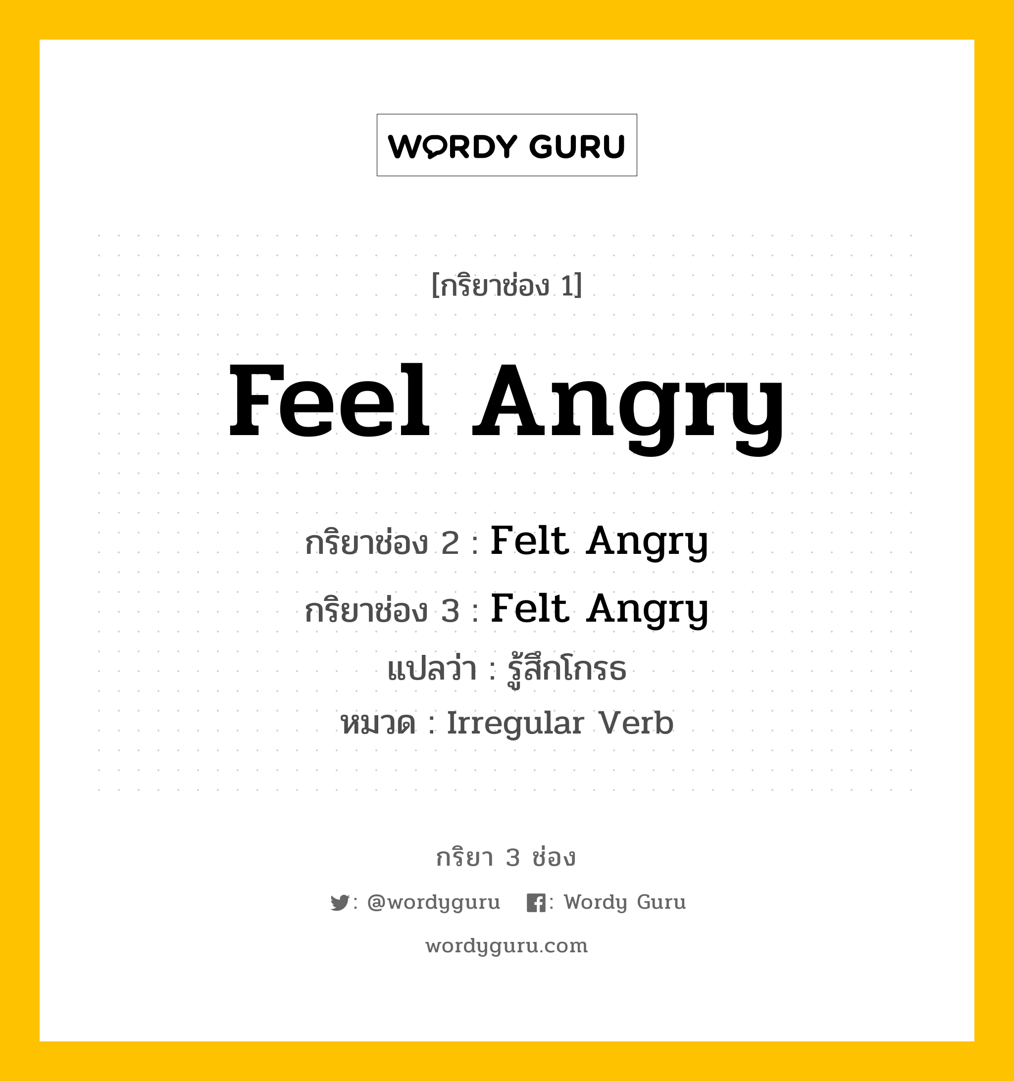Feel Angry